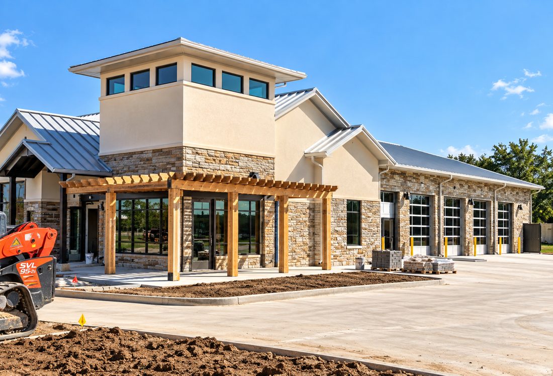 Commercial brick, block, and stone masonry project 11 in the Dallas-Fort Worth area