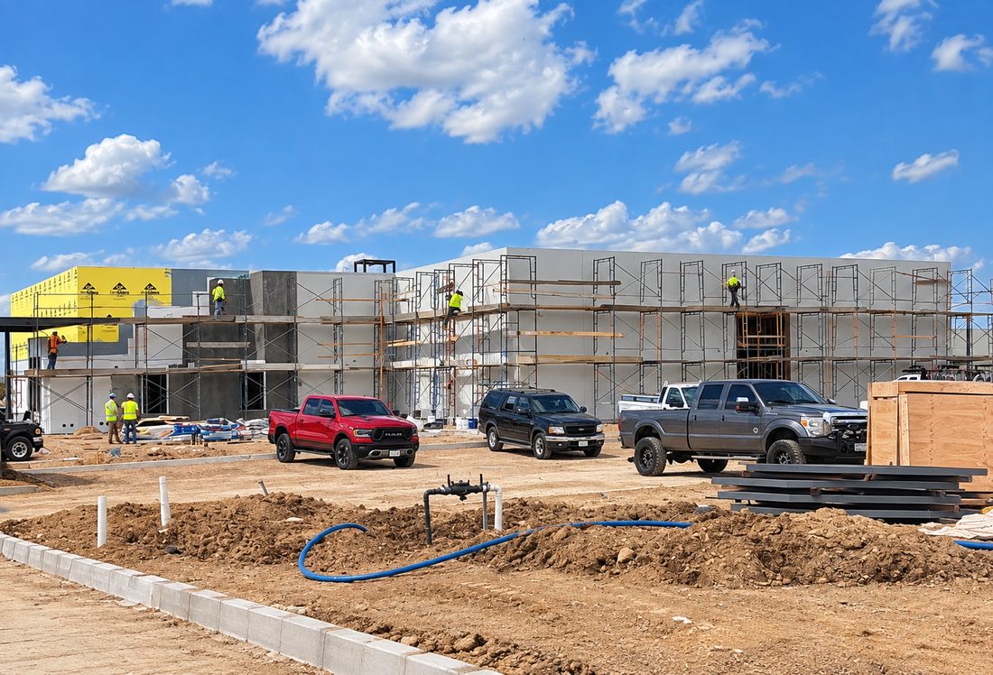 Commercial brick, block, and stone masonry project 18 in the Dallas-Fort Worth area