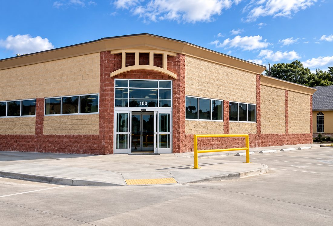 Commercial brick, block, and stone masonry project 2 in the Dallas-Fort Worth area
