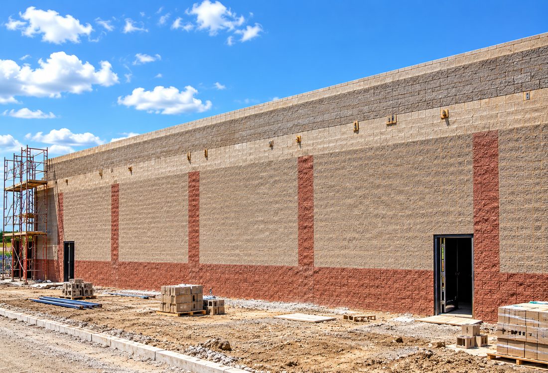 Commercial brick, block, and stone masonry project 5 in the Dallas-Fort Worth area