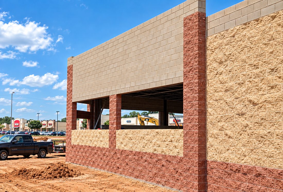 Commercial brick, block, and stone masonry project 7 in the Dallas-Fort Worth area